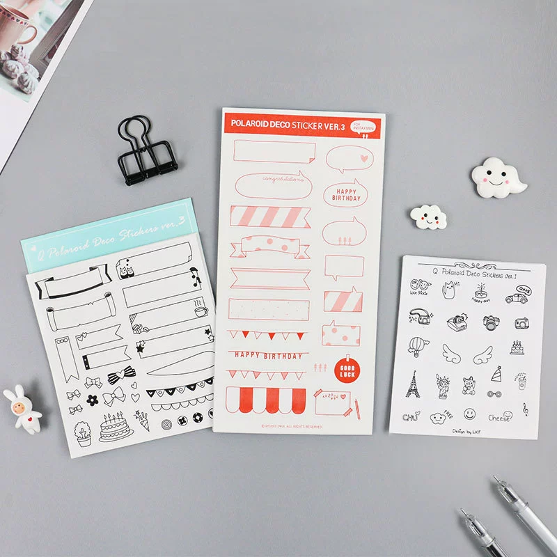 Polaroid Dialog наклейка 3 DIY ручной счет фотоальбом декоративная наклейка серия POLA бумажное ремесло