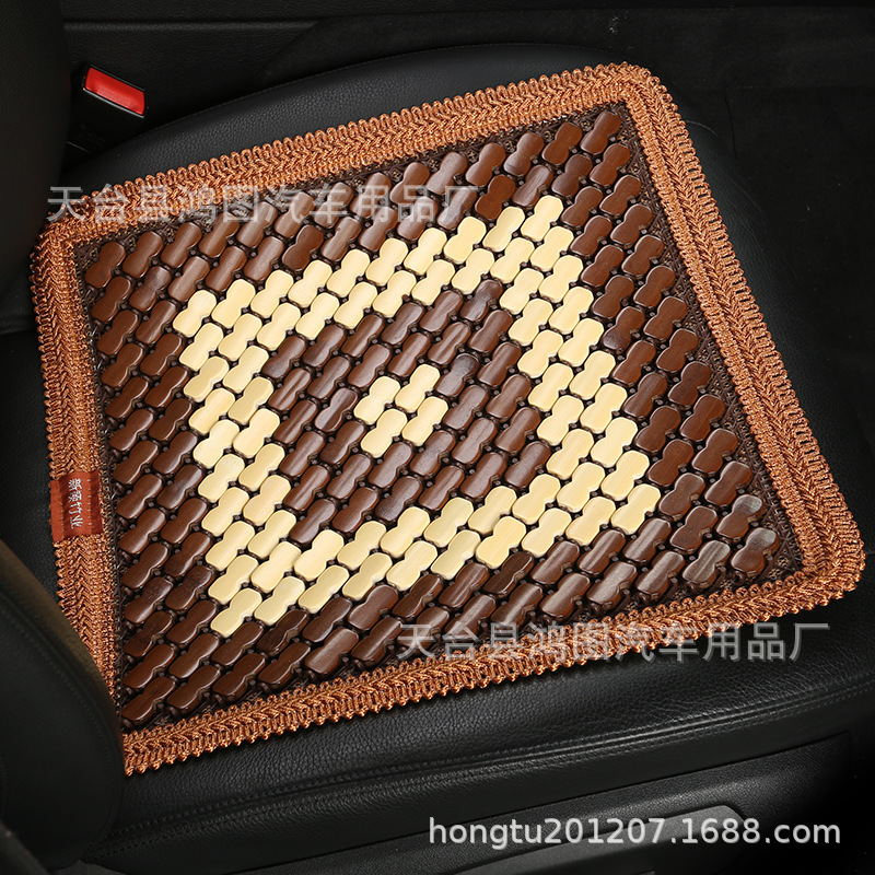 新款竹片四方垫沙发垫汽车坐垫夏季竹块方垫厂家批发电脑椅座垫