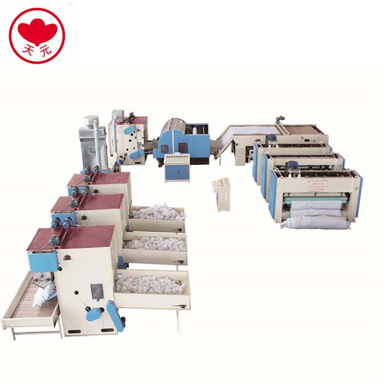 厂家预制ZCJ-1000型针刺棉生产线