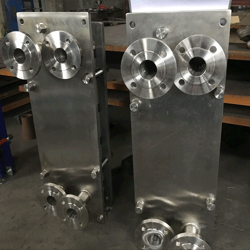 沃顿制造啤酒冷却器麦汁麦牙汁降温麦芽汁冷却器智能板式换热机组