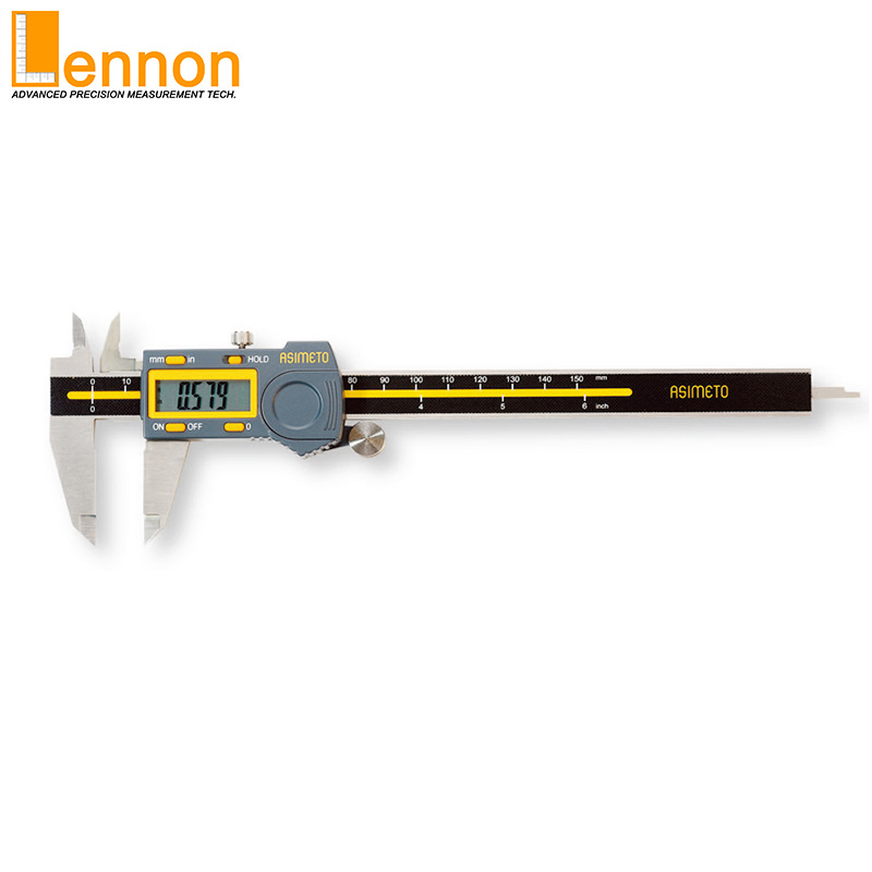 ASIMETO安度数显电子游标卡尺测量范围0-150mm 307-06-5数显卡尺