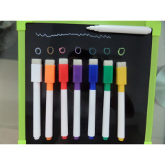 Magnetic Tape Erasable Colored Whiteboard Markers, Fluorescent Pens, Wet Erasable Blackboard Pens, Erasable, Wholesale, Factory Direct Sale