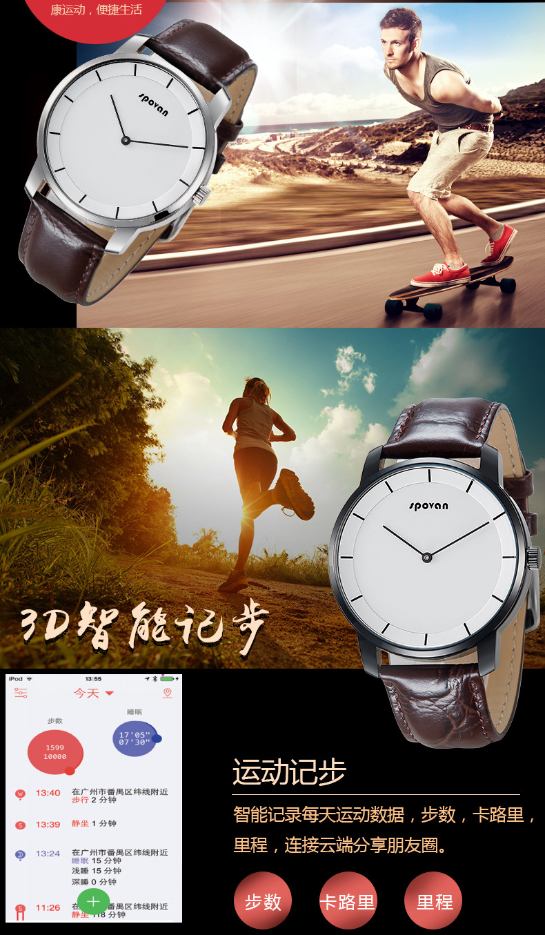 Smart watch SPOVAN - Ref 3390452 Image 9