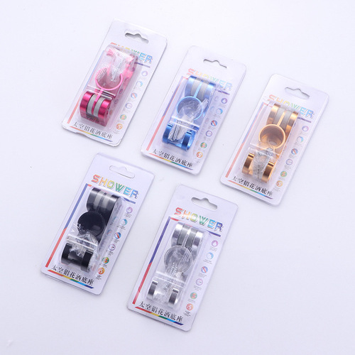 Supply of space aluminum shower bracket, punch-free adjustable shower base, handheld shower head holder