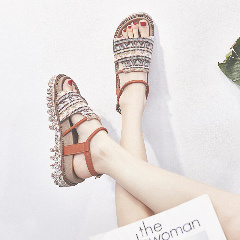 Chaussures été pour femme en Caoutchouc - Ref 3345732 Image 3