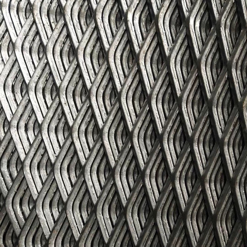 小孔钢板网菱形金属网板风扇用网铁丝网菱形孔网片厂家供应