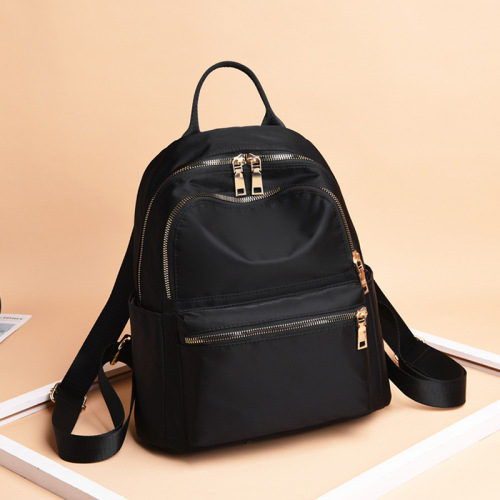 New Lightweight Oxford Cloth Dual Shoulder Bag for Women Korean Style Nylon Canvas Student Casual Women's Bag Travel Small Backpack