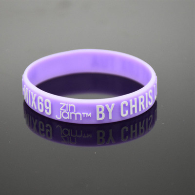 silica gel Bracelet Customized printing Lettering rubber Hand Strap customized adult monochrome Cross border silica gel Bracelet Wrist strap