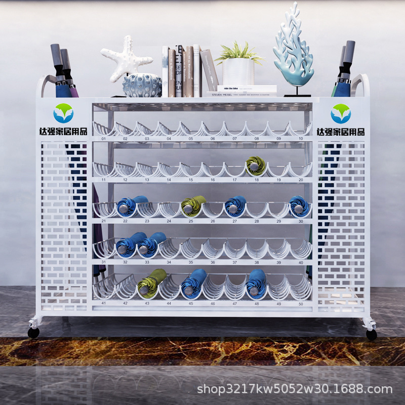 雨伞架 酒店大堂学校伞收纳架公司沥水伞桶学校置物架家用伞架子|ru