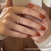 Design fashionable ring from pearl, simple and elegant design, USA, 14 carat, European style