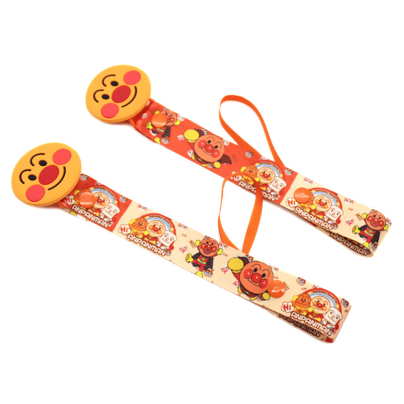 2020新款卡通动物头奶嘴夹加宽多用可调节牙胶固定绳防掉固定绑带|ru