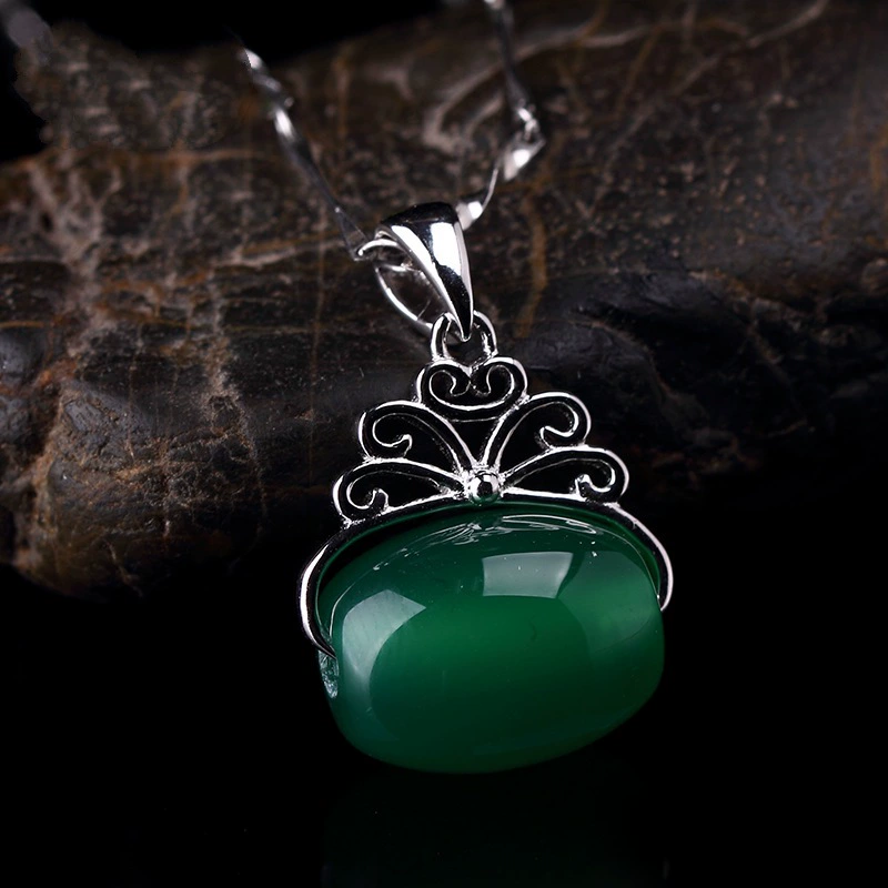 Necklace, accessory, pendant, silver 925 sample, 925 sample silver, wholesale