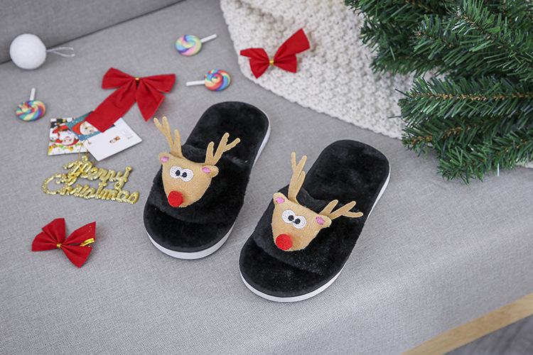 parent-child Christmas deer slippers  NSPE10035