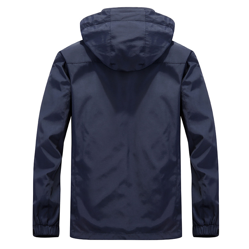 2019 nueva chaqueta transfronteriza de los hombres jóvenes suelta chaqueta de los hombres moda militar chaqueta de los hombres con capucha tendencia