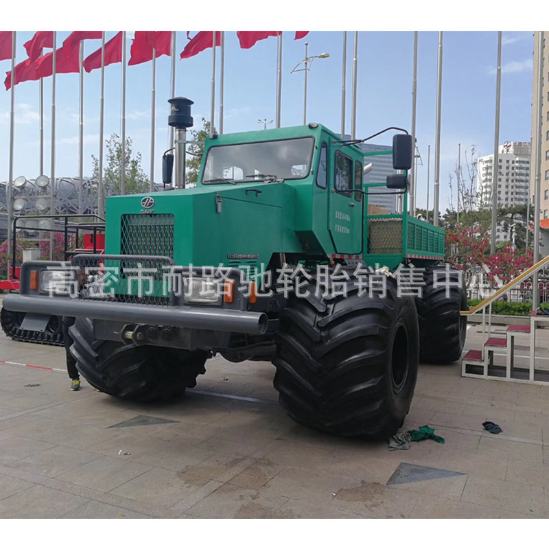 天力轮胎66x43.00-25 66*43.00-25石油运输车 加宽轮胎配钢圈