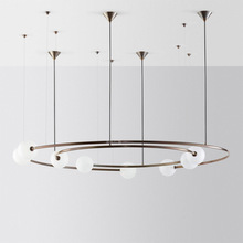 北欧极简后现代创意客厅吊灯设计师个性卧室书房样板间别墅吊灯