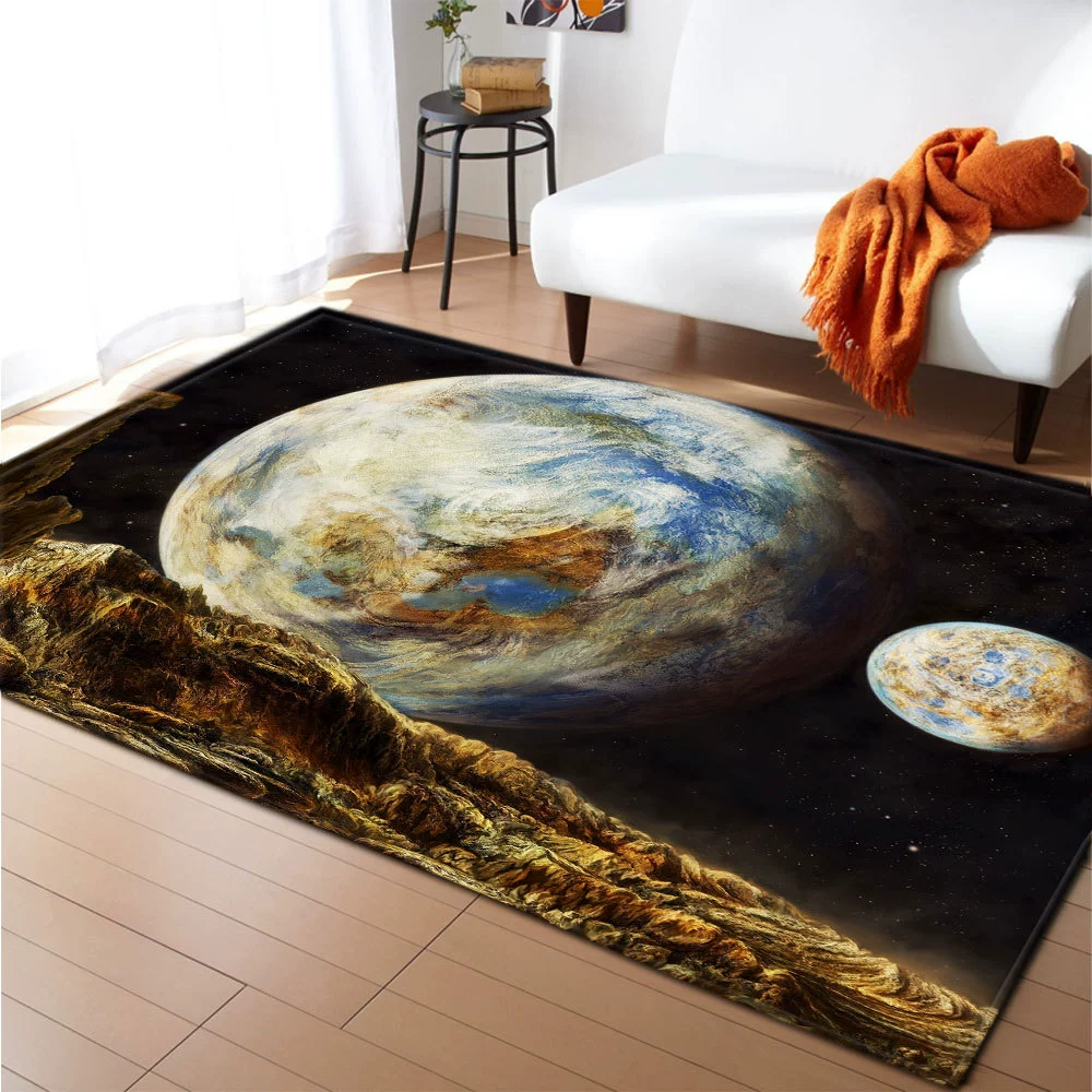 Нескользящий ковер для гостиной, милый рисунок, много размеров (40×60–160×230 см), разнообразие цветов