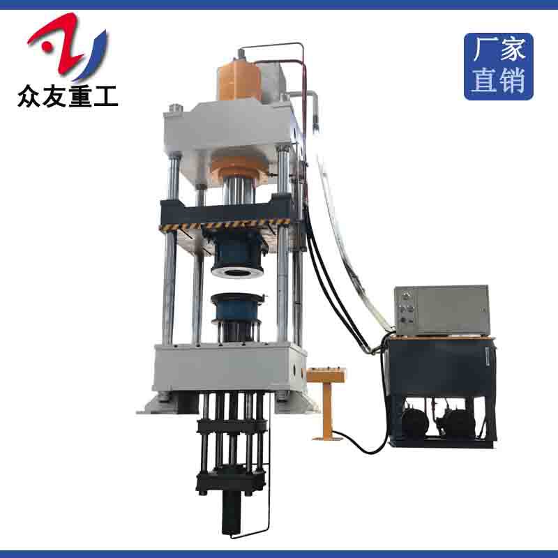 太阳能内胆拉伸机液压机厂家500T四柱单动薄板拉伸油压机