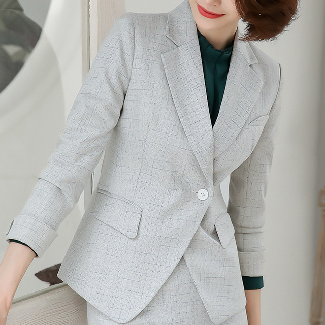 Suit Suit Women’s Fashion Professional Dress Suit Summer