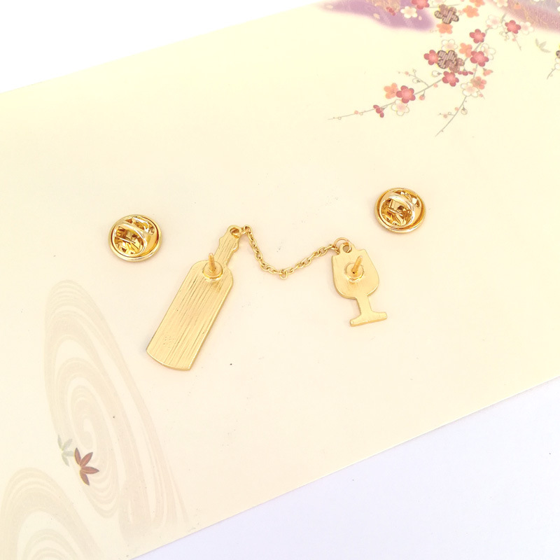 Artificial Gemstones Inlay Material Simple Style Classic Style Pin Color Block Alloy Enamel Artificial Gemstones Women's Brooches