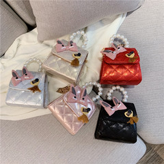 2023新款兒童包包公主包韓版時尚可愛迷你斜挎包女珍珠手提零錢包