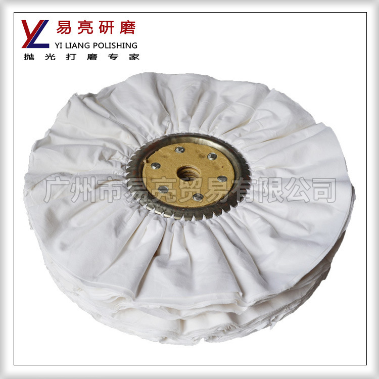 YL供应大量200*66*16孔抛光轮 不锈钢布轮纯棉布防羽风轮圆孔打磨