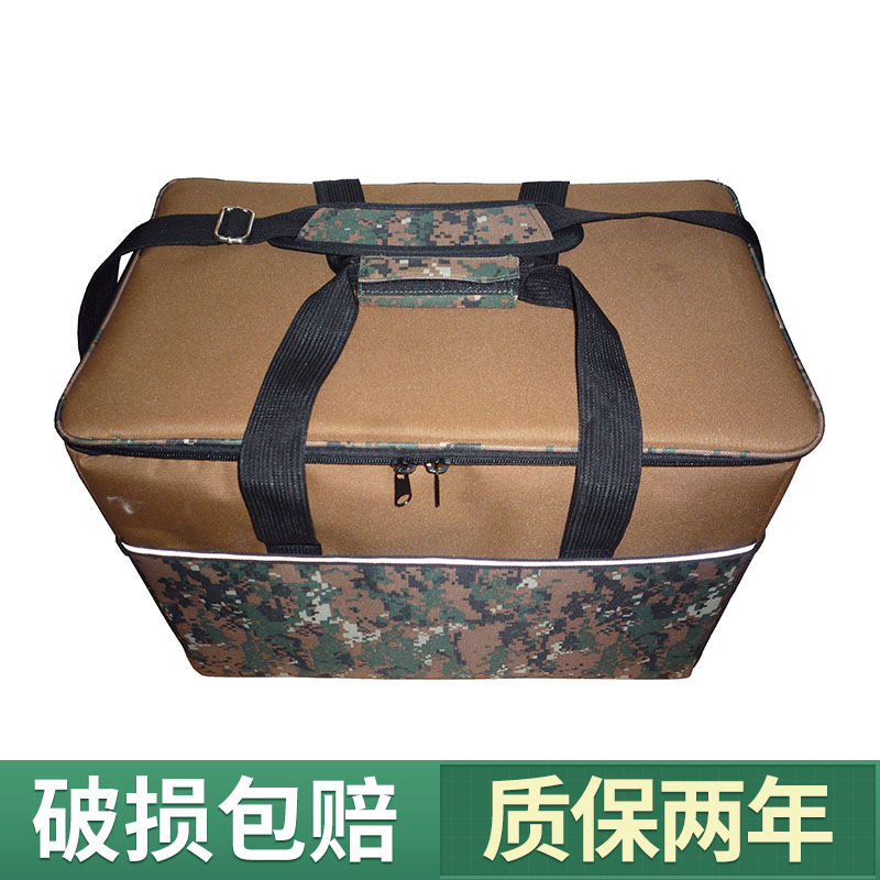 帆布迷彩折叠工具箱 折叠式手提单背两用布艺工具箱颜料箱