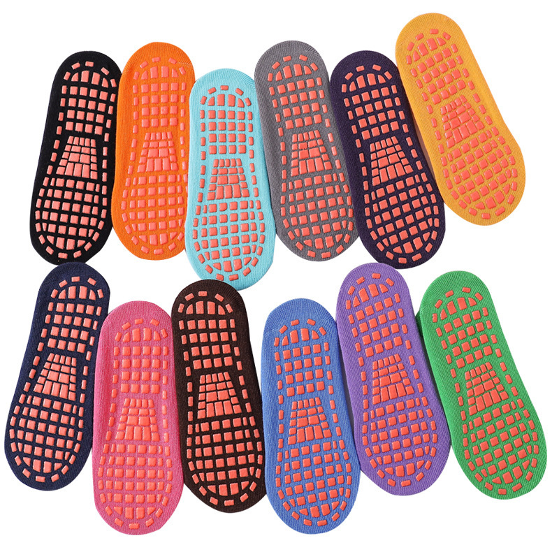 Children's Parent-Child Restaurant Non-Slip Cotton Socks Trampoline Socks Indoor Home Set Adult Yoga Socks Baby Early Education Floor Socks