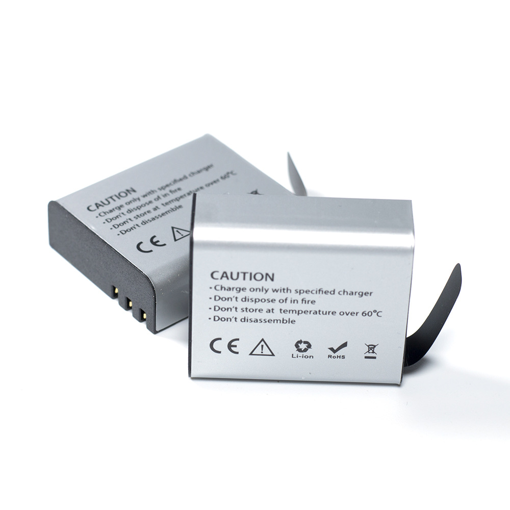 SJCAM山狗运动相机电池900/1050/1350毫安时mAh大容量电芯SJ4000