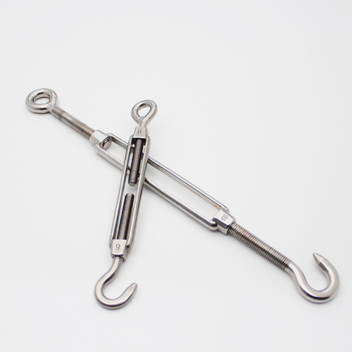Huayang stainless steel basket bolt, split flower-link wire rope tensioner, 316/304 stainless steel basket screw