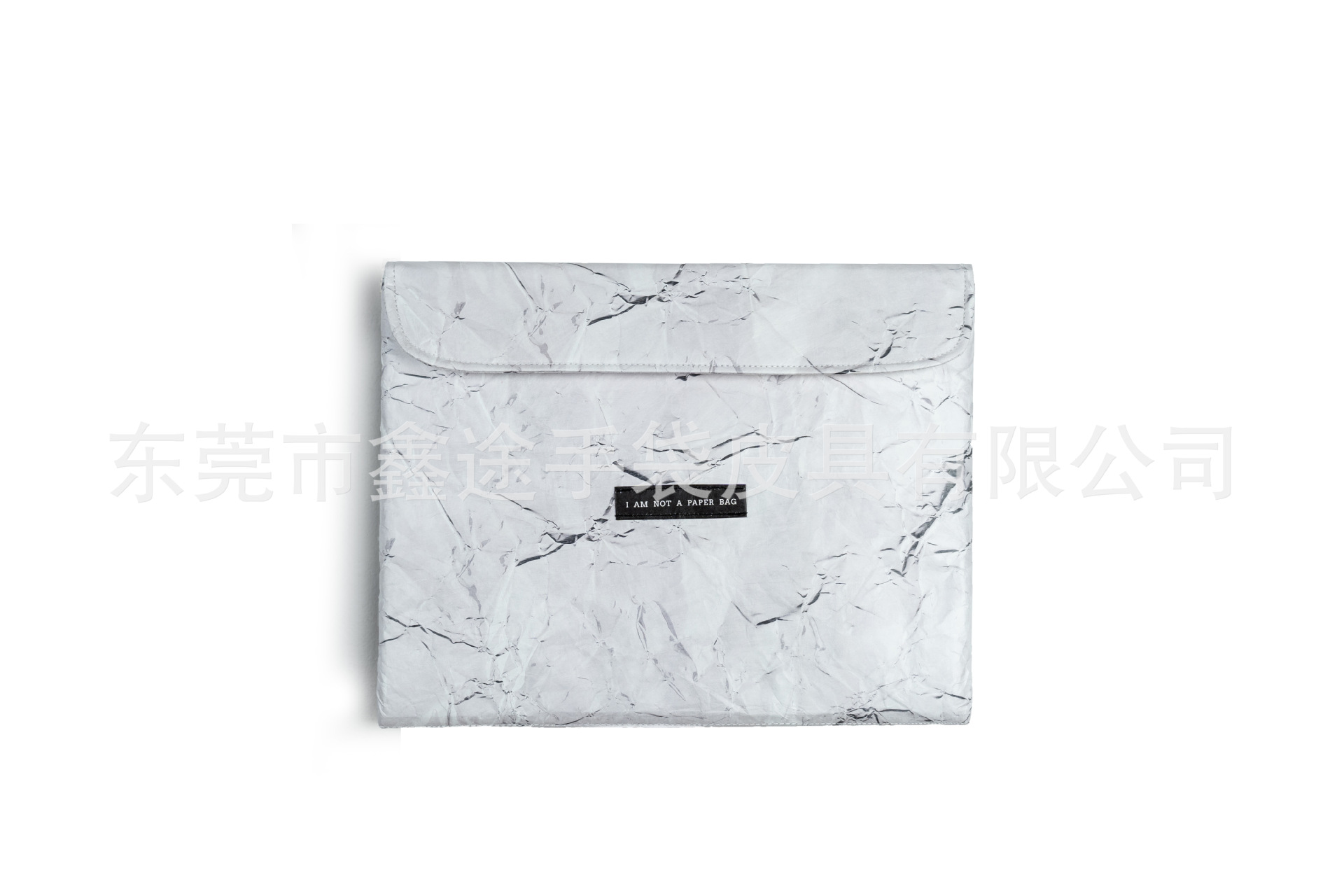 Us Exports Environmentally Friendly Tyvek Marble Print Computer Bag Tyvek Portable Waterproof Clutch Bag