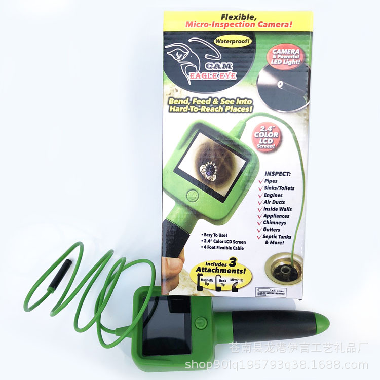 家用内窥镜 Lizard Cam by Atomic Beam 高清管道内窥镜|ru