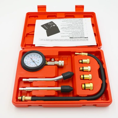 Amazon car special tool auto repair cylinder pressure gauge pressure detection automobile and motorcycle gasoline engine (Mühərrik alətləri) - cylinder-pressure-gauge-double-pole-xty-00054