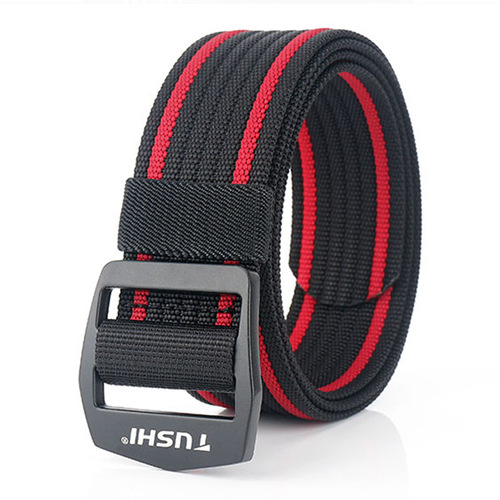 TUSHI canvas belt men and women thickened canvas belt student Korean version casual cloth belt can be lengthened wholesale