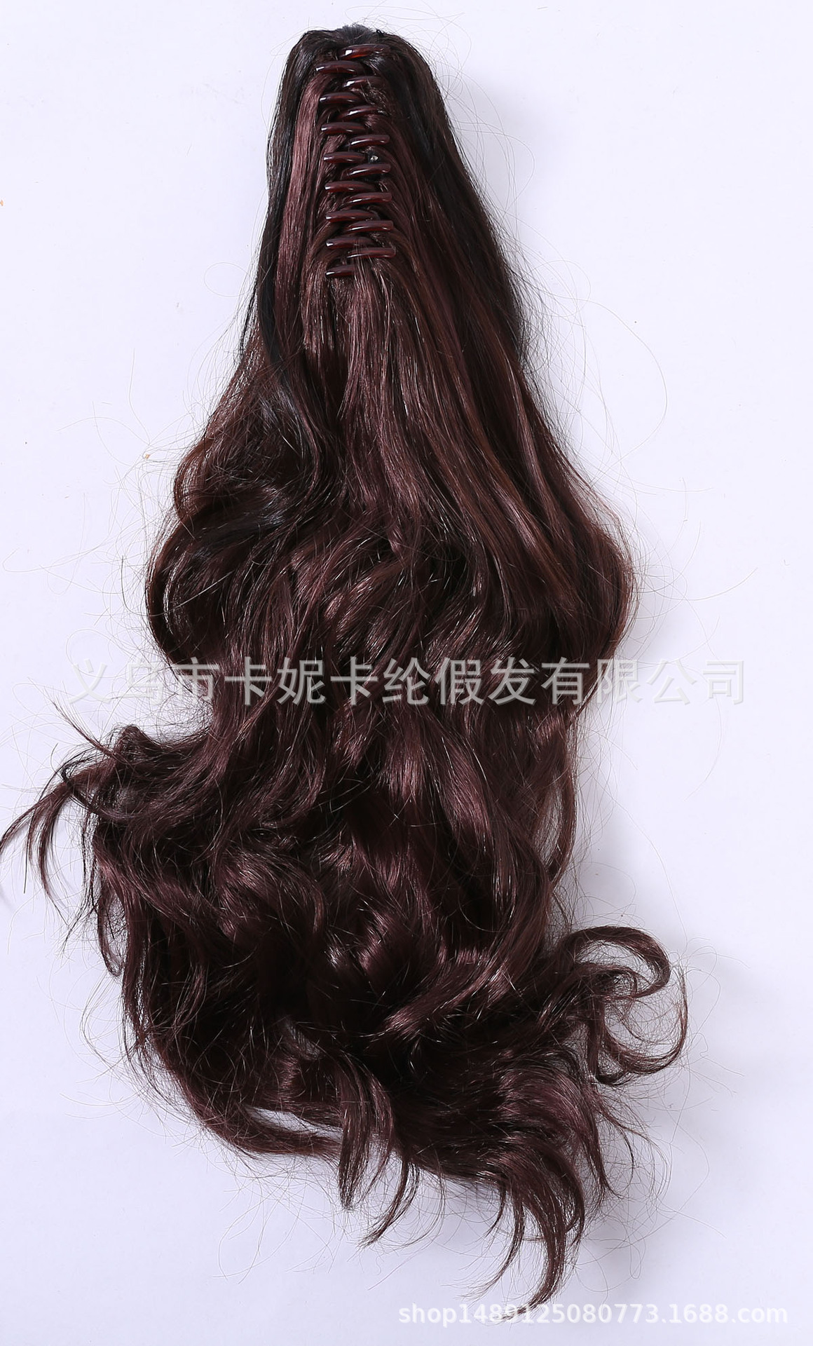 Amazonas peluca cola de caballo pegando clip de caballo bolsa de cabello negro cola de caballo peluca