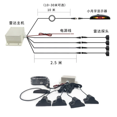anti-collision buzzer radar, Park radarı