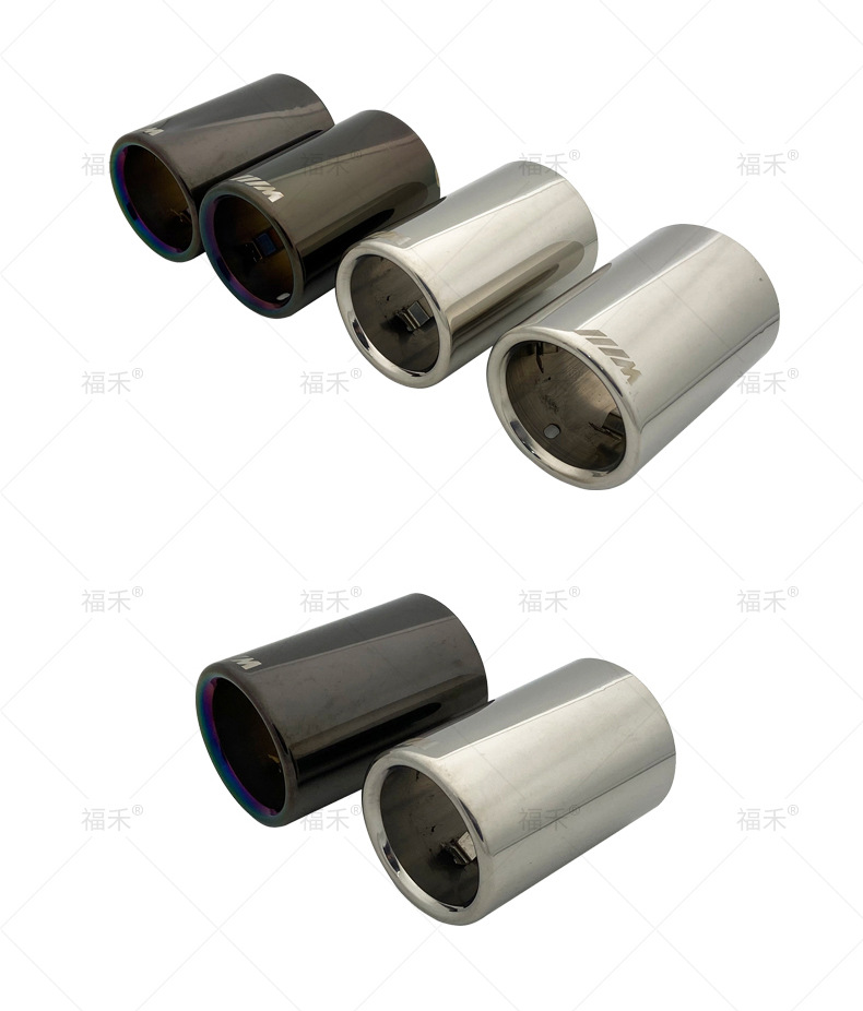 Suitable for BMW's new 3 Series 5 series 320li520 58 modified in-line tail pipe exhaust pipe pipe exhaust pipe