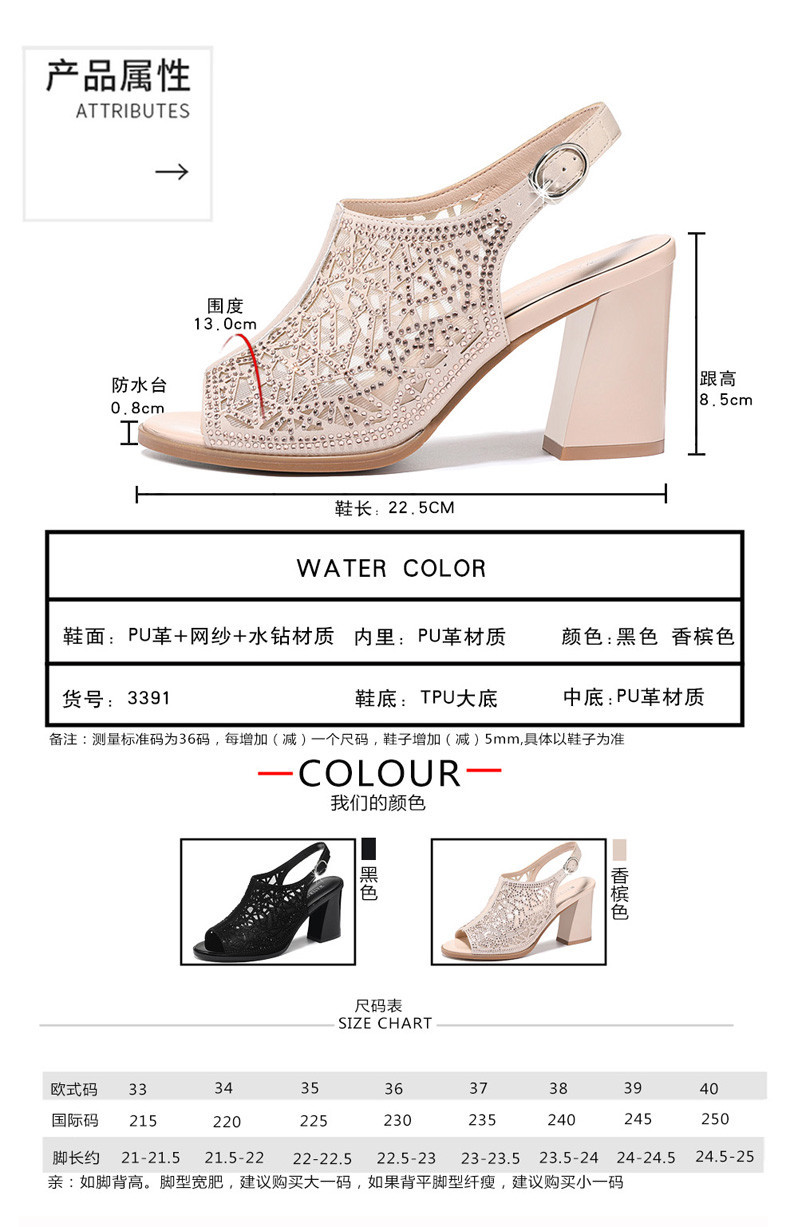 Chaussures été pour femme en Caoutchouc - Ref 3345750 Image 11