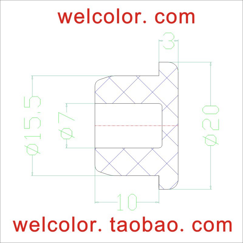 �����ֻ���Ӧ��Ʒ��T�������𽺶�ͷ ���ϸֹ�Բ��15mm���ܷ⽺��