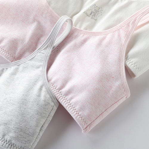 Developmental small vest for female students, girls' underwear, older children's 9-12 girls, elementary school, junior high school students, 16-year-old girls' bra