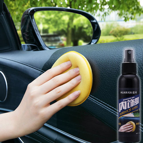 Car cleaning interior wax, multi-purpose cleaner, plastic leather renovation care agent, dashboard car wax