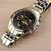 Metal steel belt, men's quartz swiss watch, wholesale