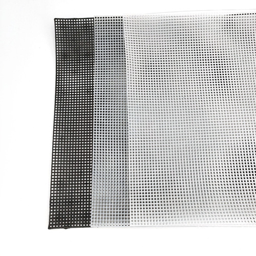 Haomeng bag grid hand-woven bag diy material grid hand-made hook bag plastic grid board wholesale