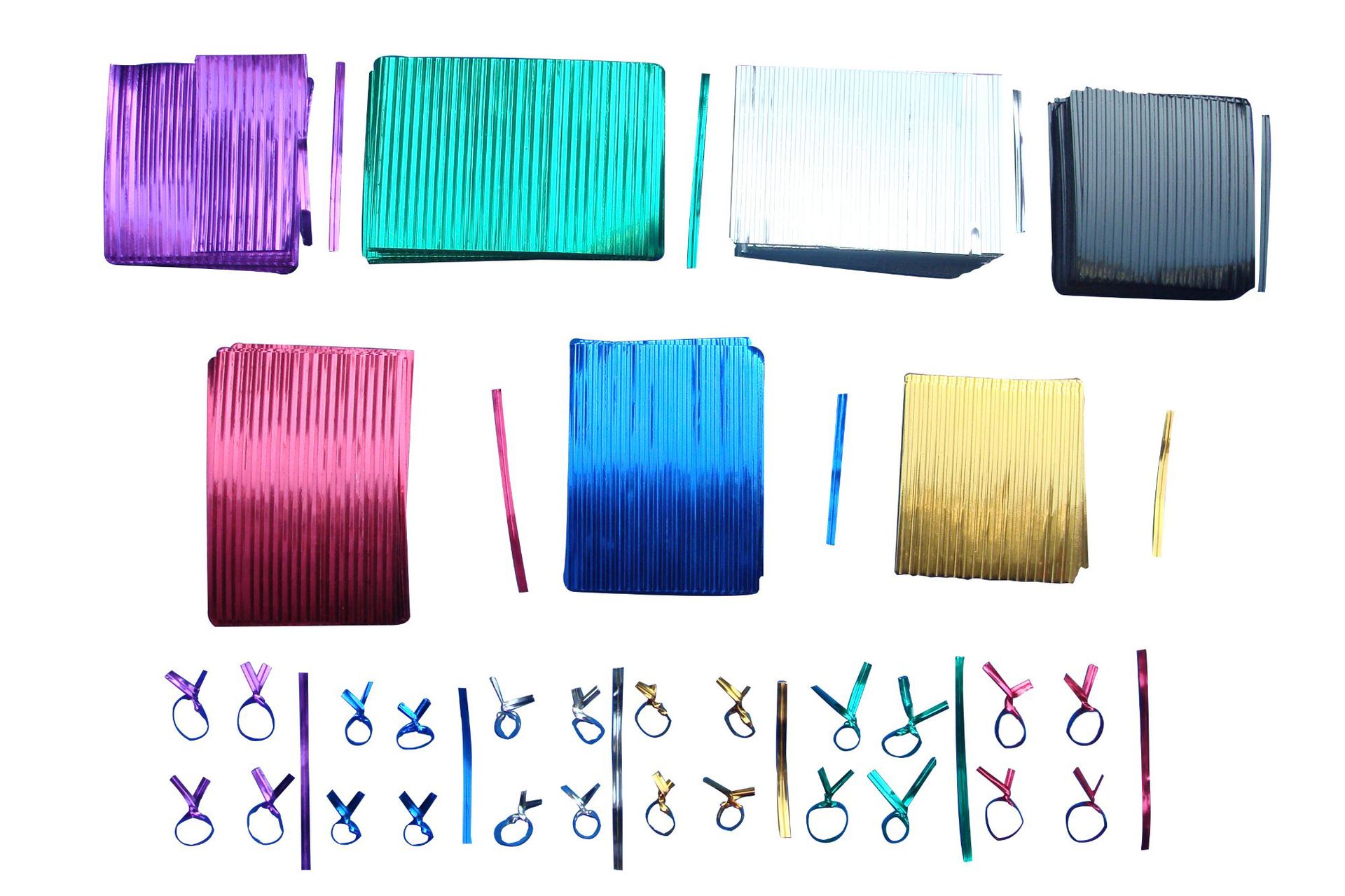 面包扎丝 糖果扎丝 食品袋工艺品扎丝金银色扎丝