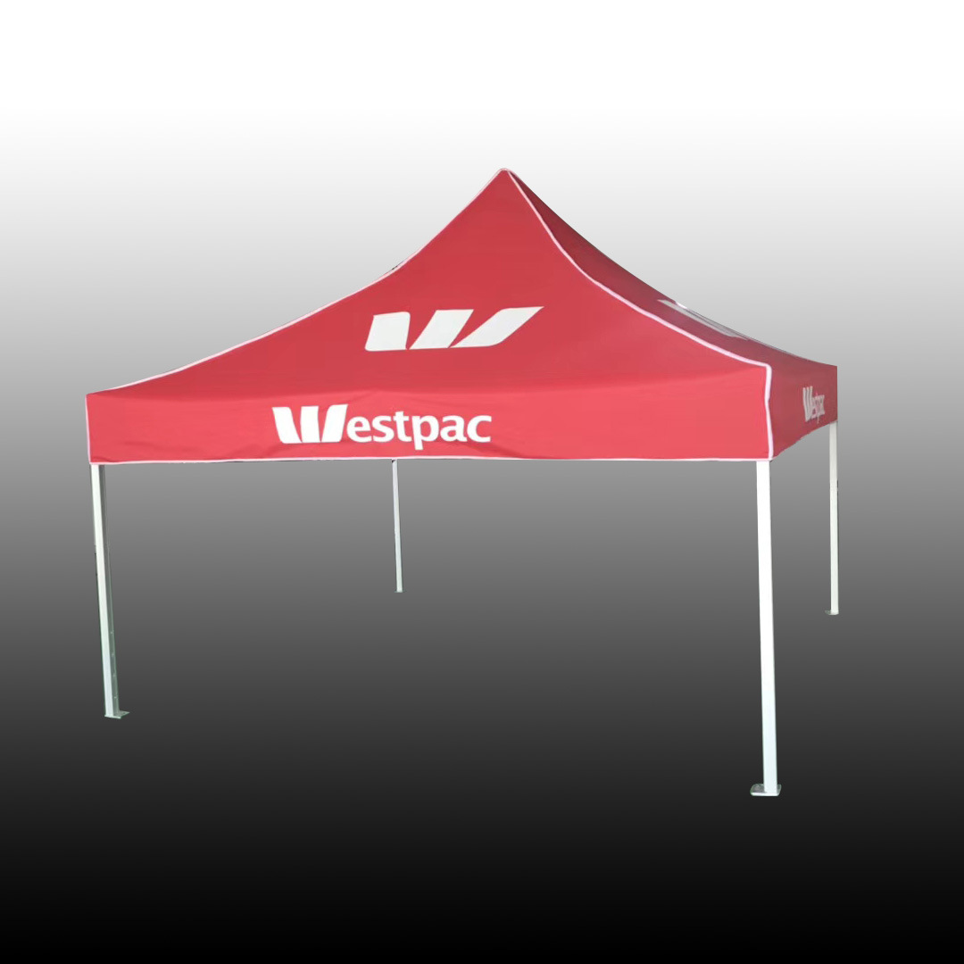 铝合金支架折叠帐篷 可定制可加印LOGO3*4.5米m展会遮阳广告帐篷