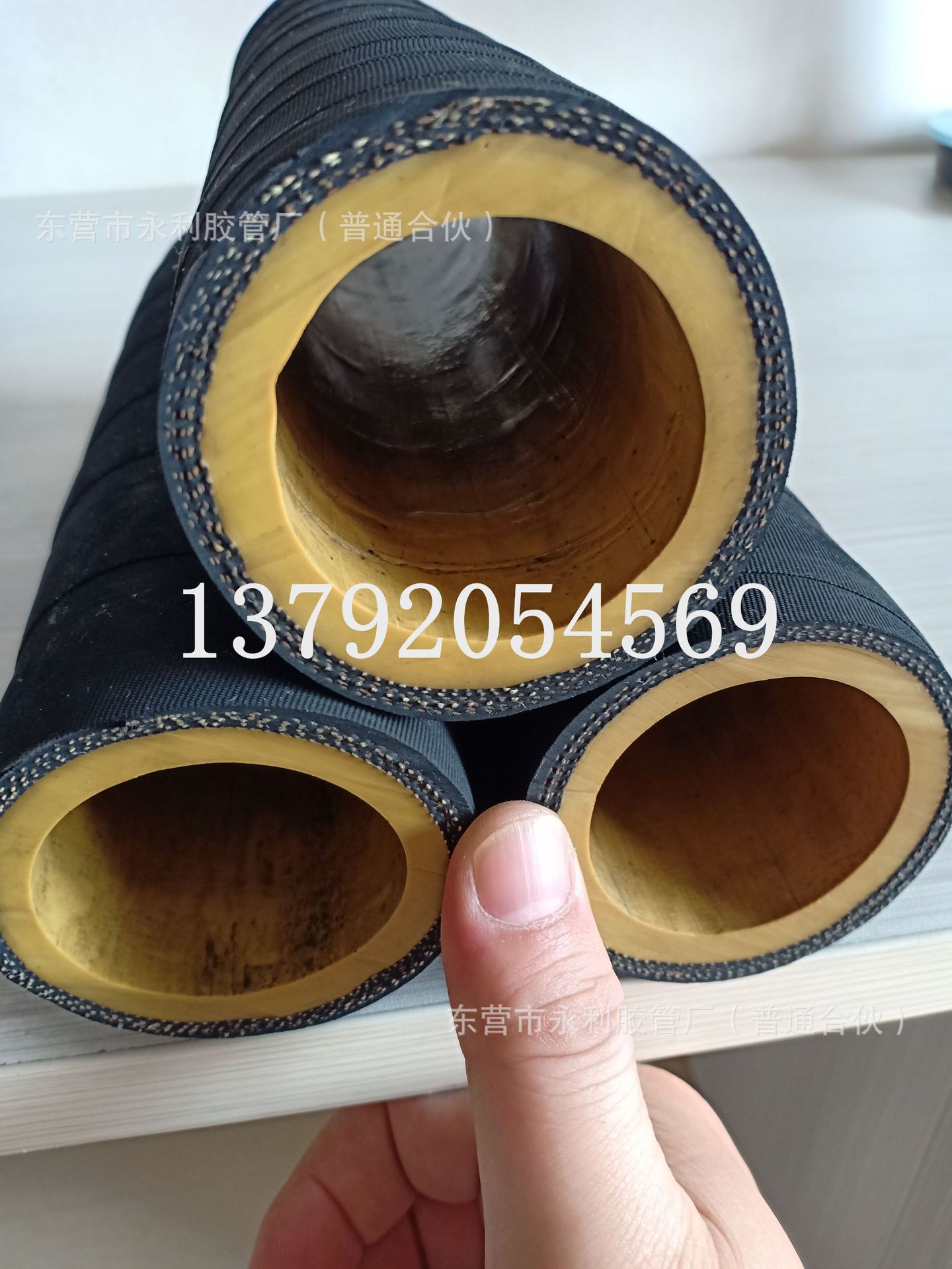 耐磨喷砂除锈专用橡胶管25 32 38 51mm橡胶喷砂管