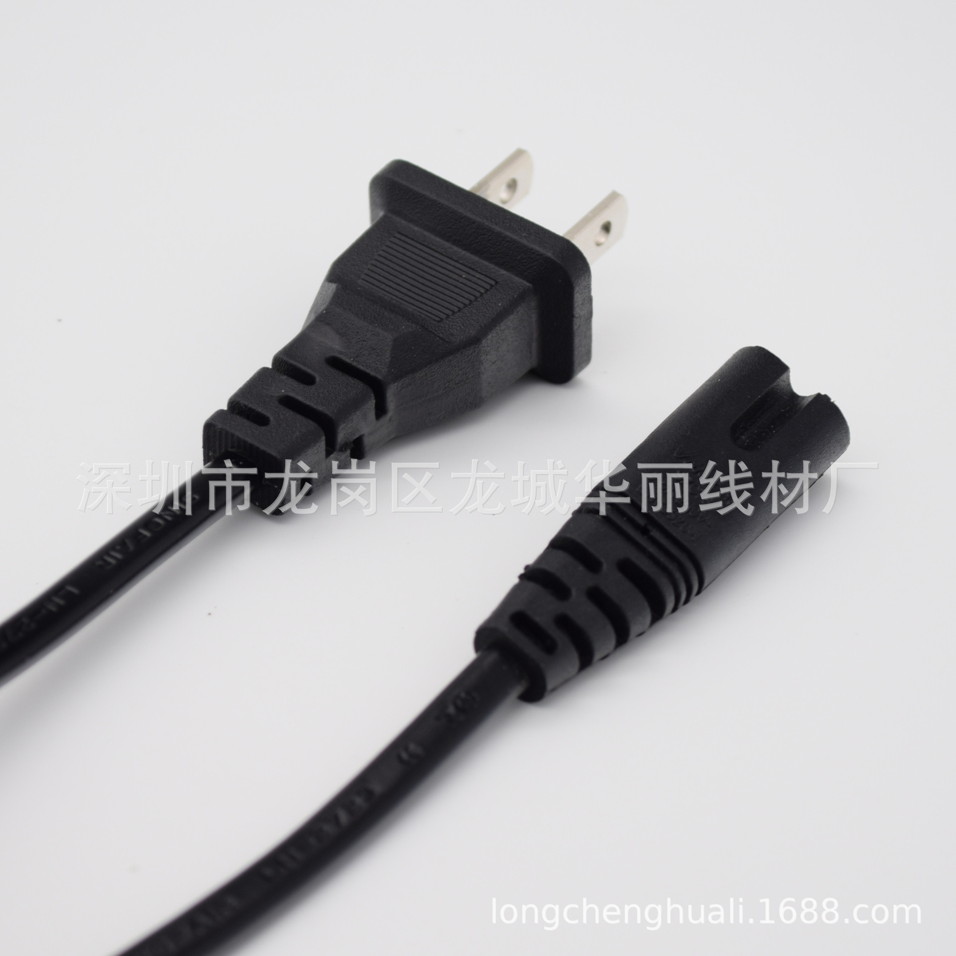 【AC线】长期供应美标二插1.5米非标8字尾电源线滑板车专用电源线