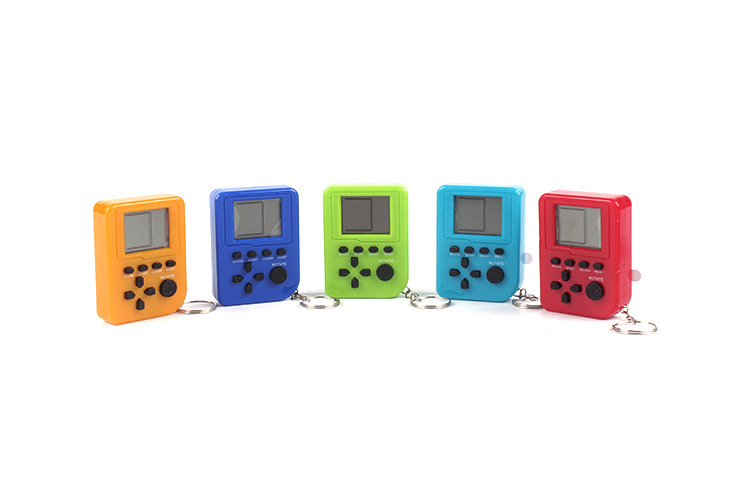 Consola portátil mini Tetris GAME BOX japonesa, juguete colgante nostálgico_voghion.com