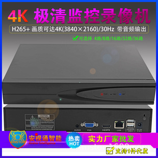 Seetong Tianshitong NVR Network Hard Disk Video Recorder 9 16 32 36 Road H.265 Host Supillance Host