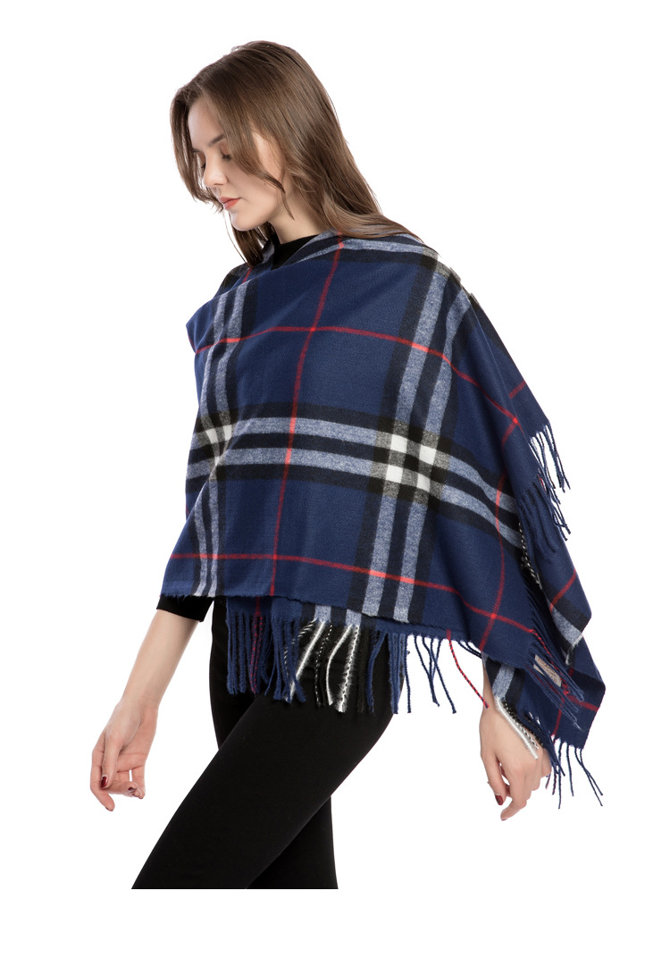 巴宝莉 巴巴格围巾 明星同款